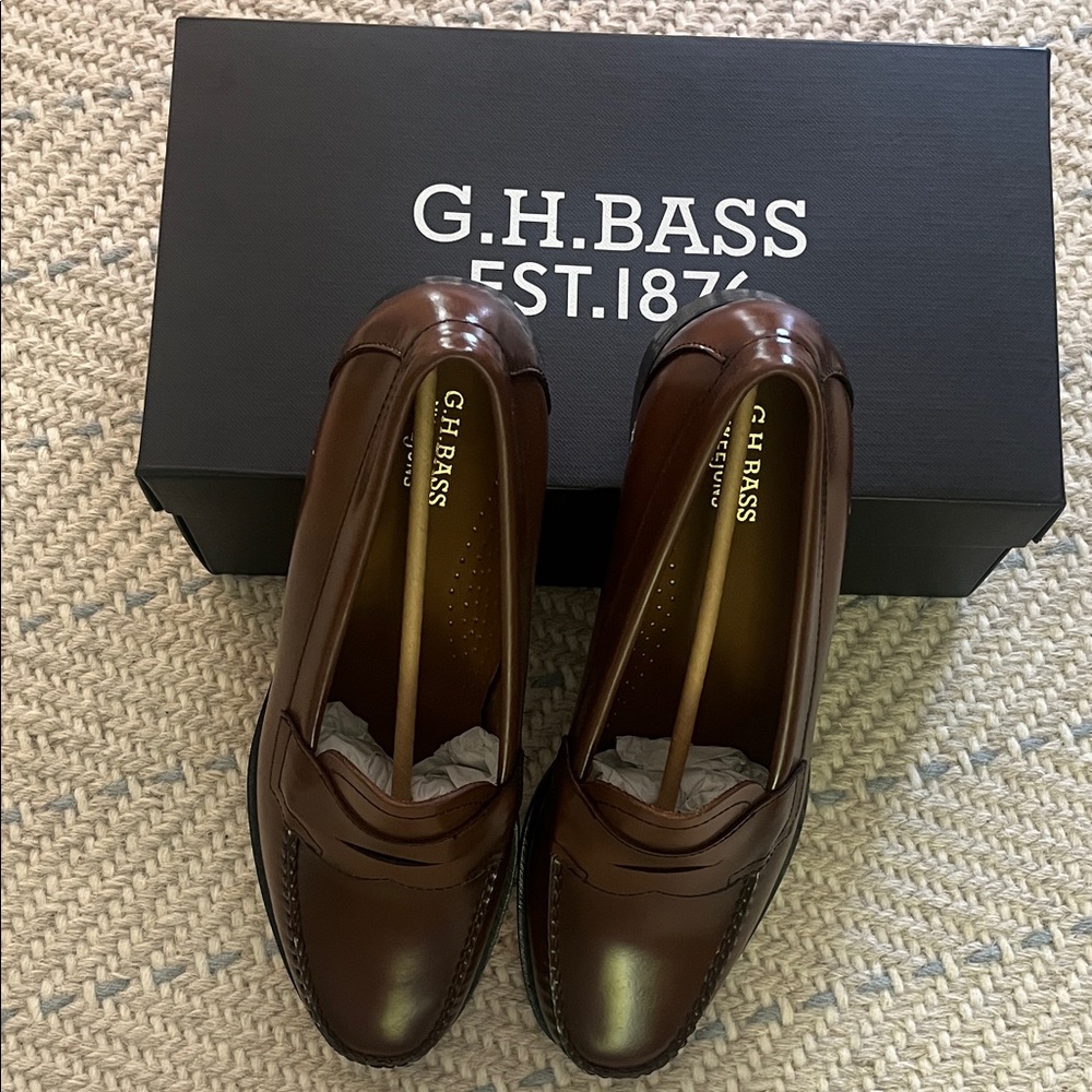 G.H. Bass & Co. Classic Brown Loafers